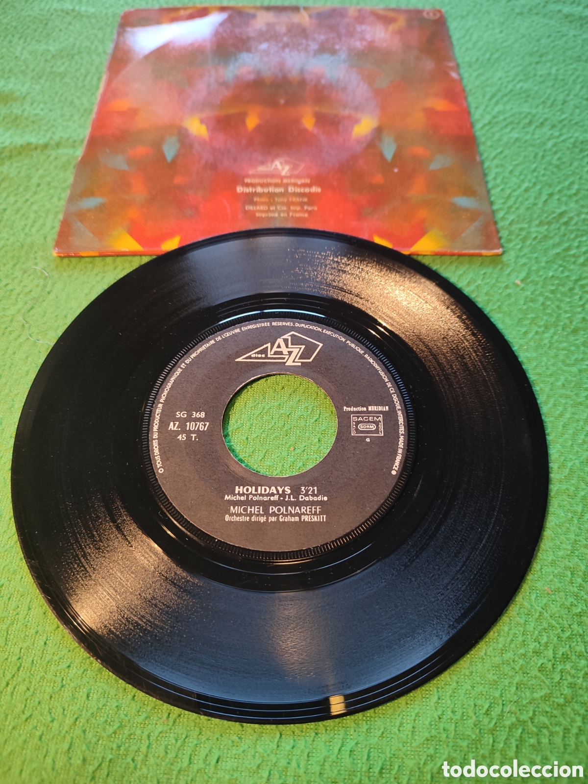 Discos de vinilo: Michel Polnareff - Holiday/ La mouche - Foto 2