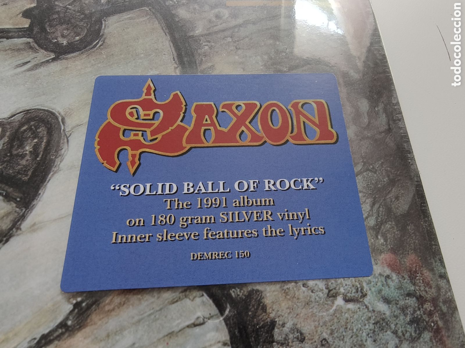 Discos de vinilo: VINILO DE SAXON - SOLID BALL OF ROCK - PRECINTADO - LEER CONDICIONES DE VENTA - Foto 3