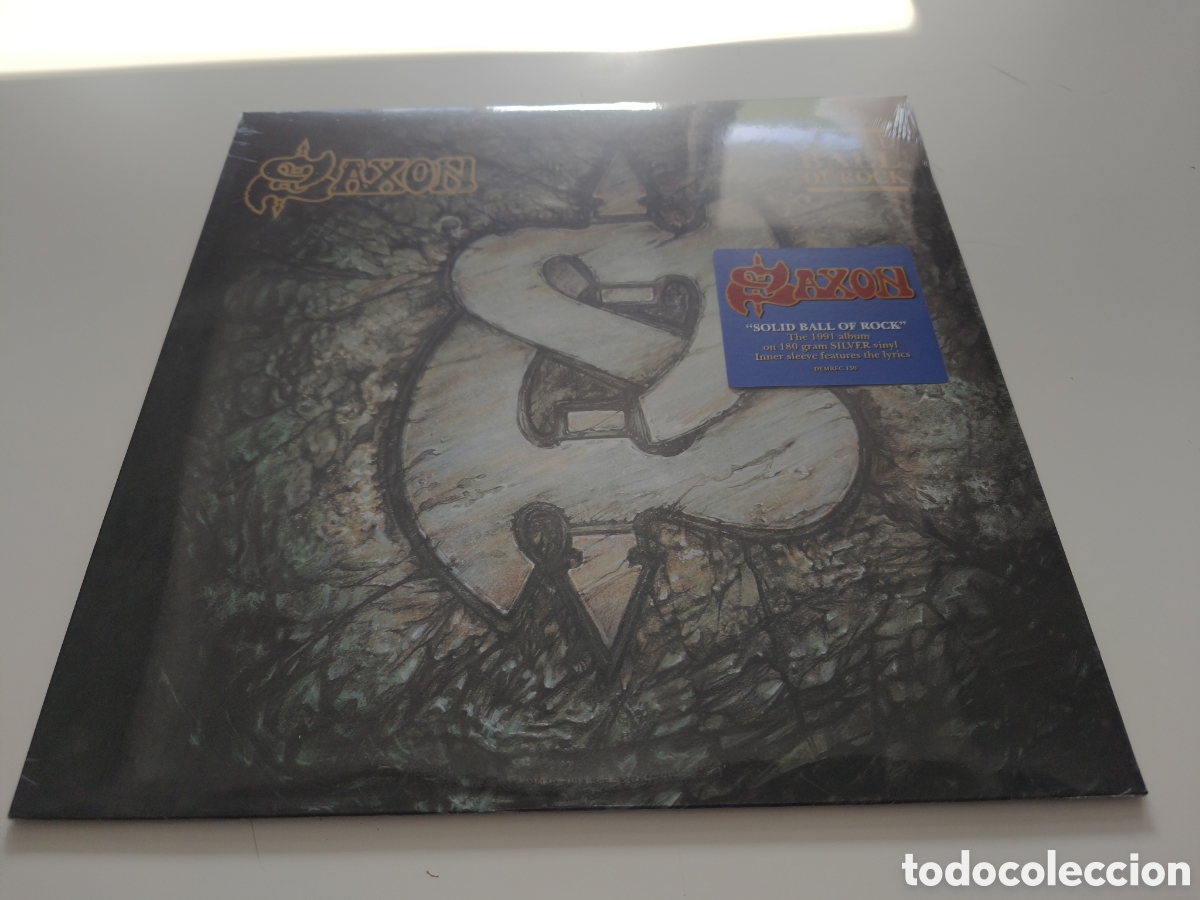 Discos de vinilo: VINILO DE SAXON - SOLID BALL OF ROCK - PRECINTADO - LEER CONDICIONES DE VENTA - Foto 1
