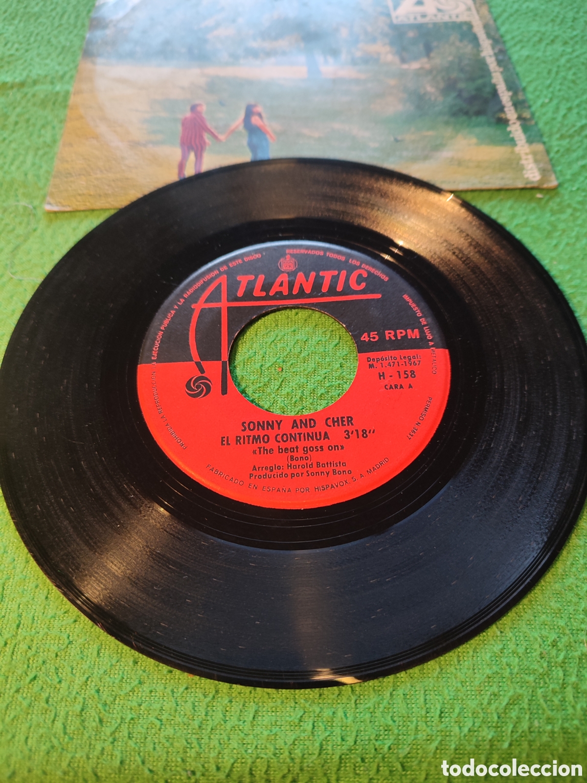 Discos de vinilo: Sonny & Cher - El ritmo continua - Foto 2
