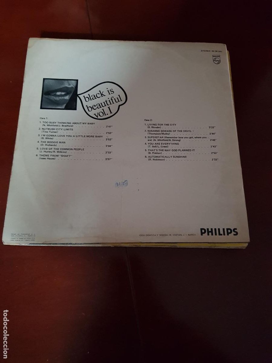 Discos de vinilo: BLACK IS BEAUTIFUL-VOL.I - Foto 2