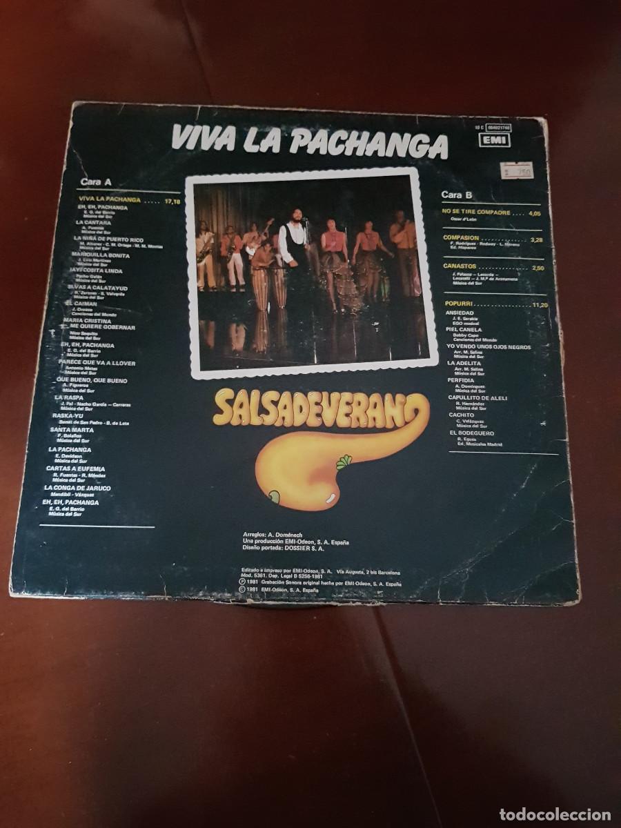 Discos de vinilo: SALSAVERANO-VIVA LA PACHANGA - Foto 2