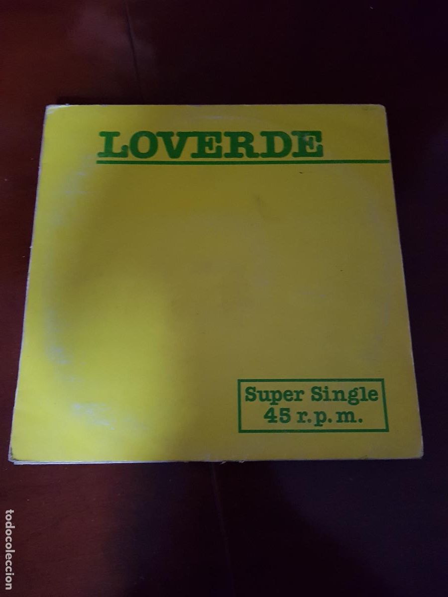 Discos de vinilo: LOVERDE-SUPER SINGLE - Foto 1