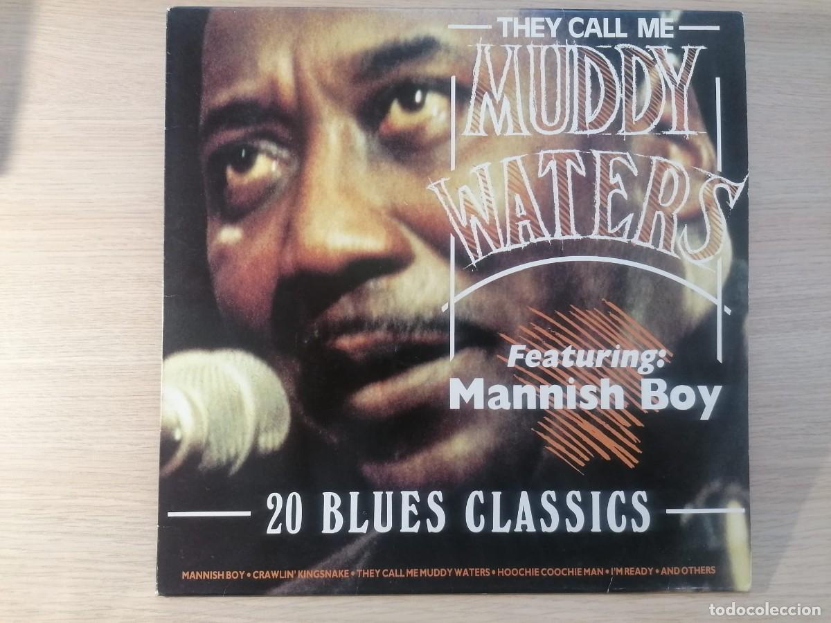 Discos de vinilo: LP THEY CALL ME MUDDY WATERS - Foto 1