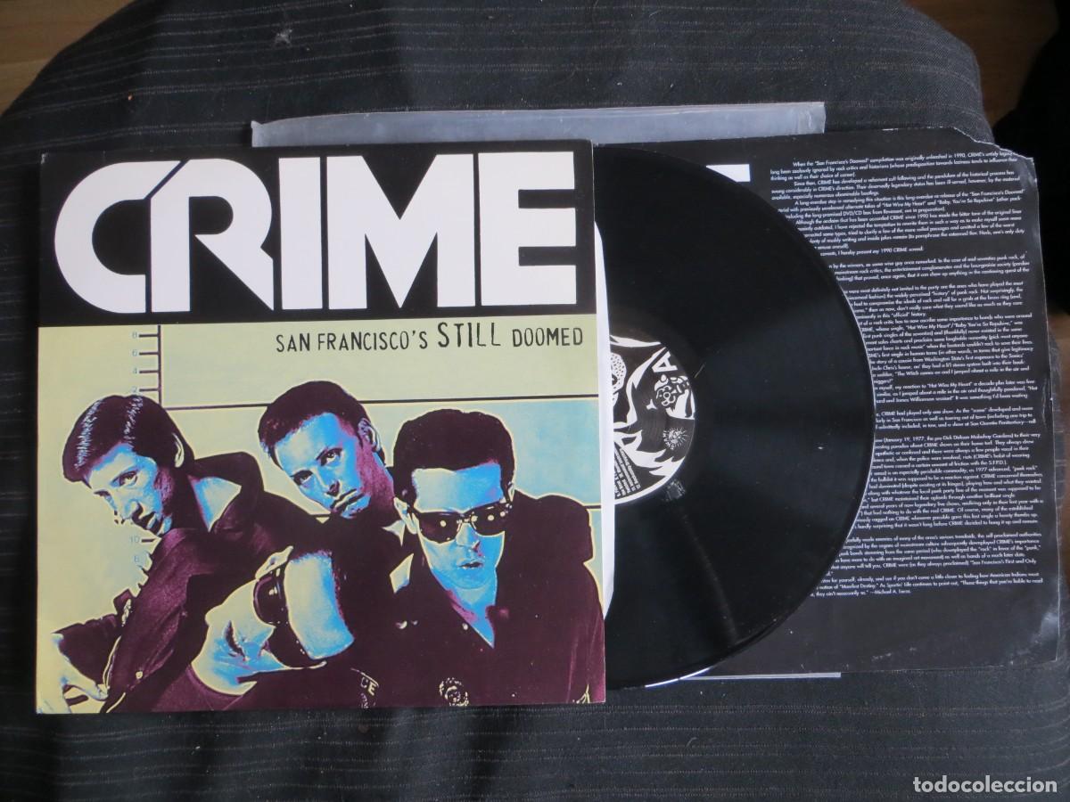 Discos de vinilo: CRIME: - San Franciscos Still Doomed (L.P.) - Foto 1