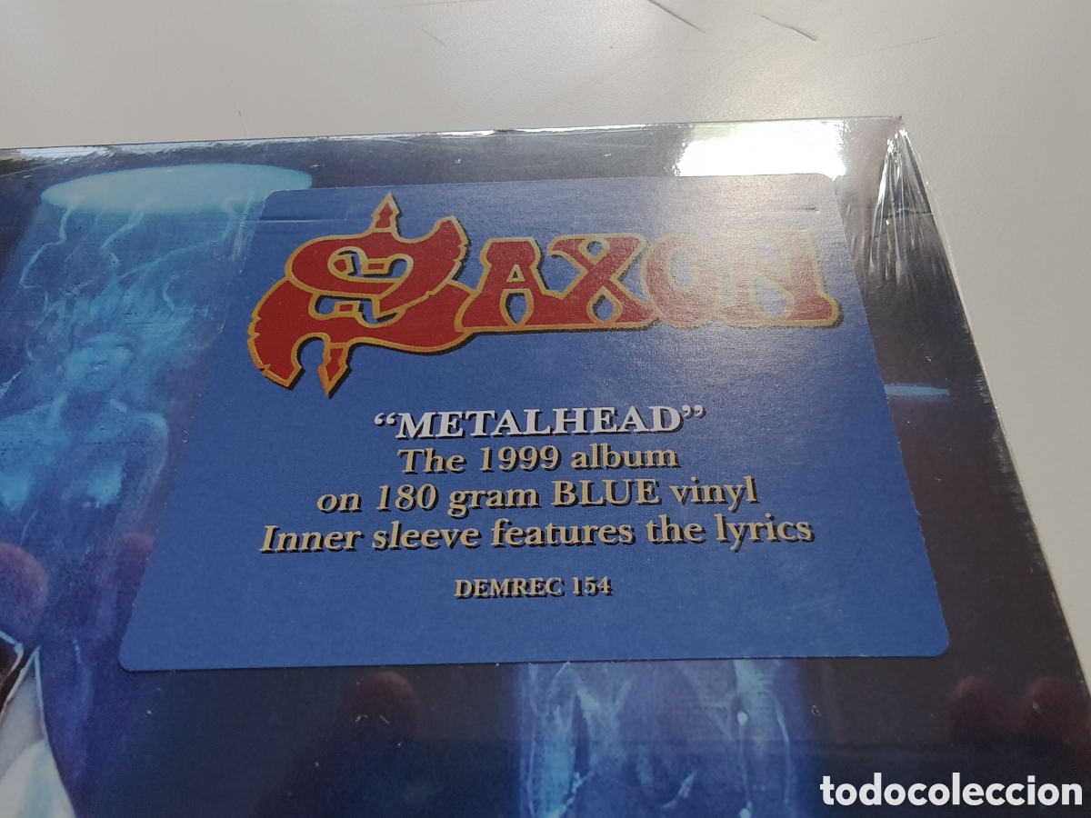 Discos de vinilo: VINILO DE SAXON - METALHEAD - LEER CONDICIONES DE VENTA - Foto 3
