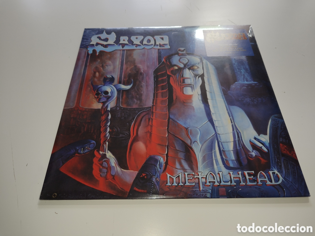 Discos de vinilo: VINILO DE SAXON - METALHEAD - LEER CONDICIONES DE VENTA - Foto 1
