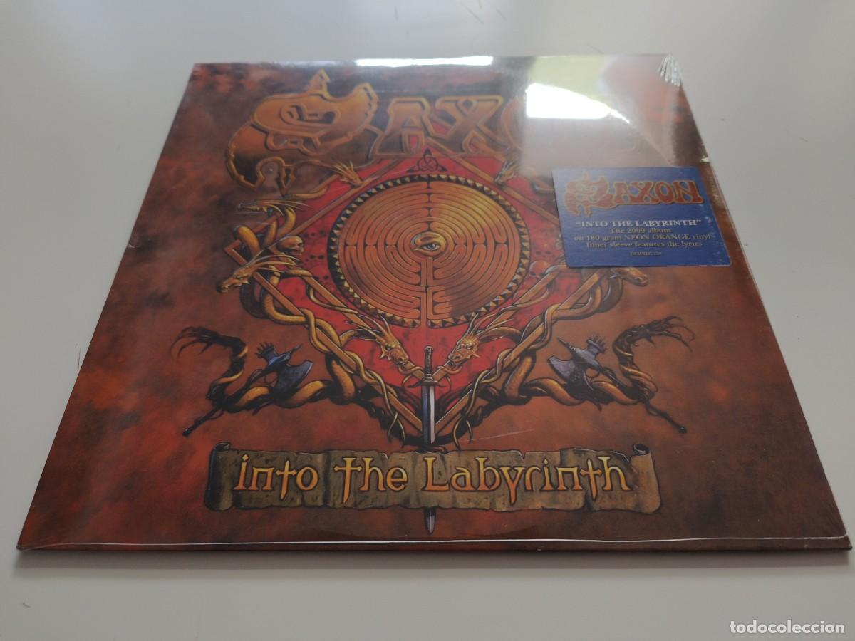 Discos de vinilo: VINILO DE SAXON - INTO THE LABYRINTH - LEER CONDICIONES DE VENTA - Foto 1