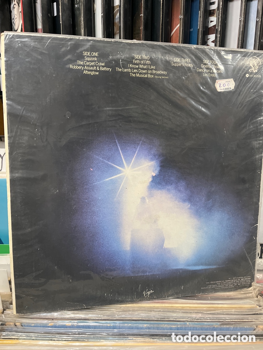 Discos de vinilo: seconds out g&eacute;nesis g&eacute;nesis - Foto 2