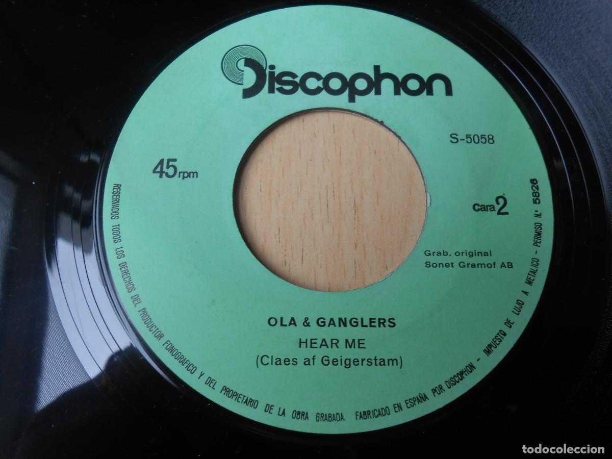 Discos de vinilo: OLA & JANGLERS, SG, LET&acute;S DANCE + 1, A&Ntilde;O 1969, DISCOPHON S-5058 - Foto 4