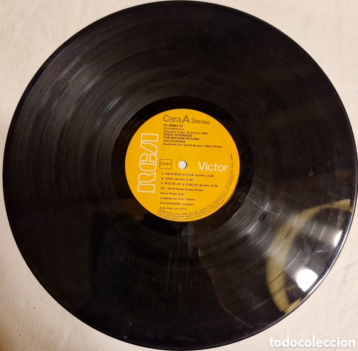 Discos de vinilo: DAVID BOWIE ZIGGY STARDUST 2LP - Foto 5