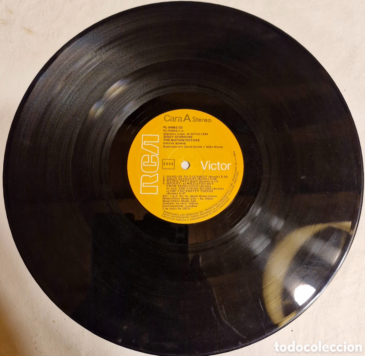 Discos de vinilo: DAVID BOWIE ZIGGY STARDUST 2LP - Foto 7