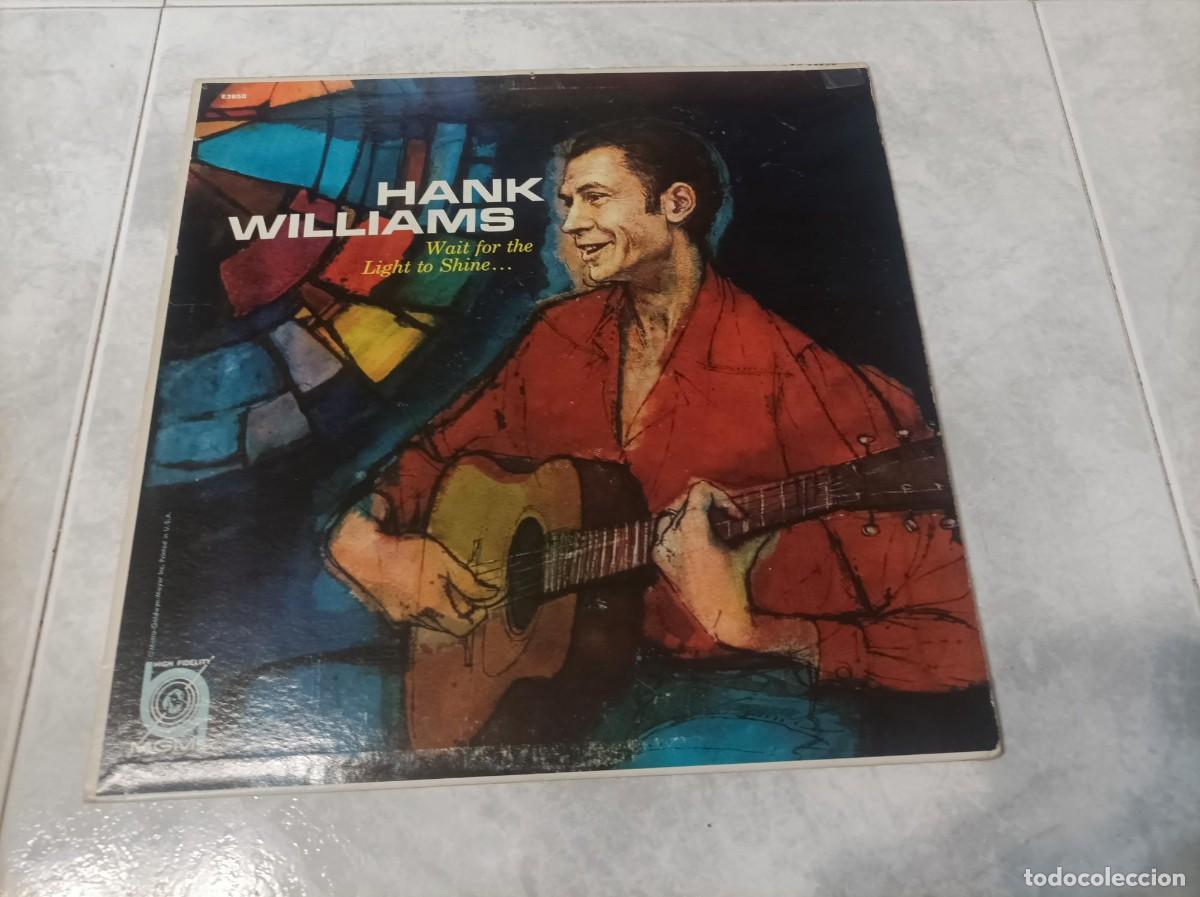 Discos de vinilo: Hank Williams lp original-raro- - Foto 1