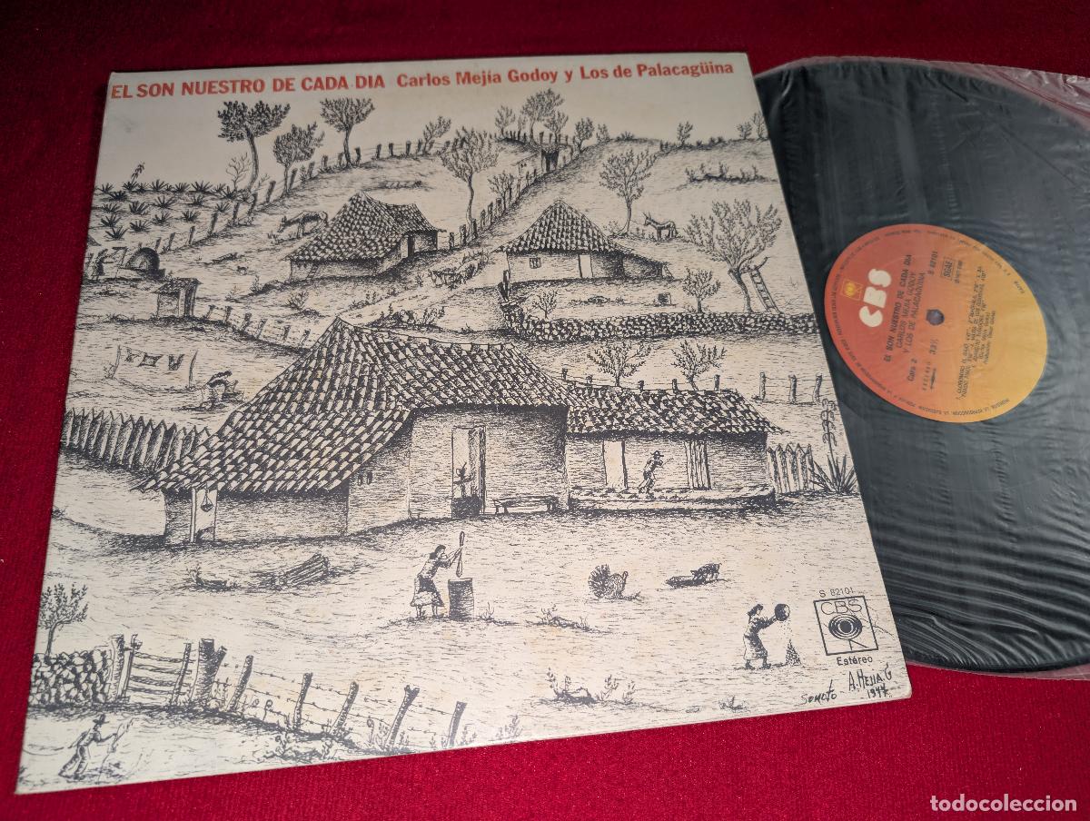 Vinyl records: CARLOS MEJIA GODOY & LOS DE PALACAG&Uuml;INA El son nuestro de cada dia LP 1977 CBS ESPA&Ntilde;A GATEFOLD