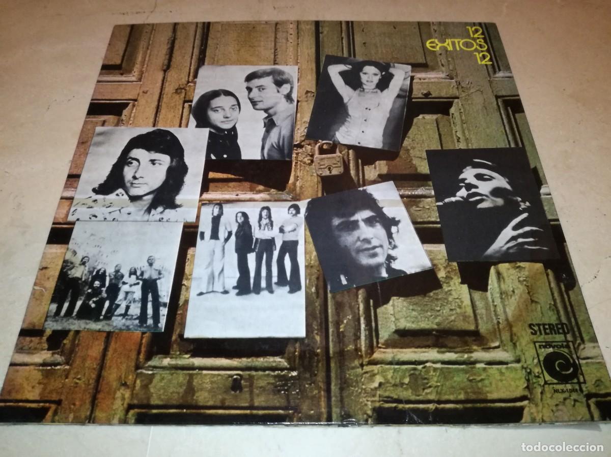 Discos de vinilo: 12 EXITOS 12-GATEFOLD-ORIGINAL 1974-SERRAT, ZEBRA, MARISOL, ETC - Foto 1