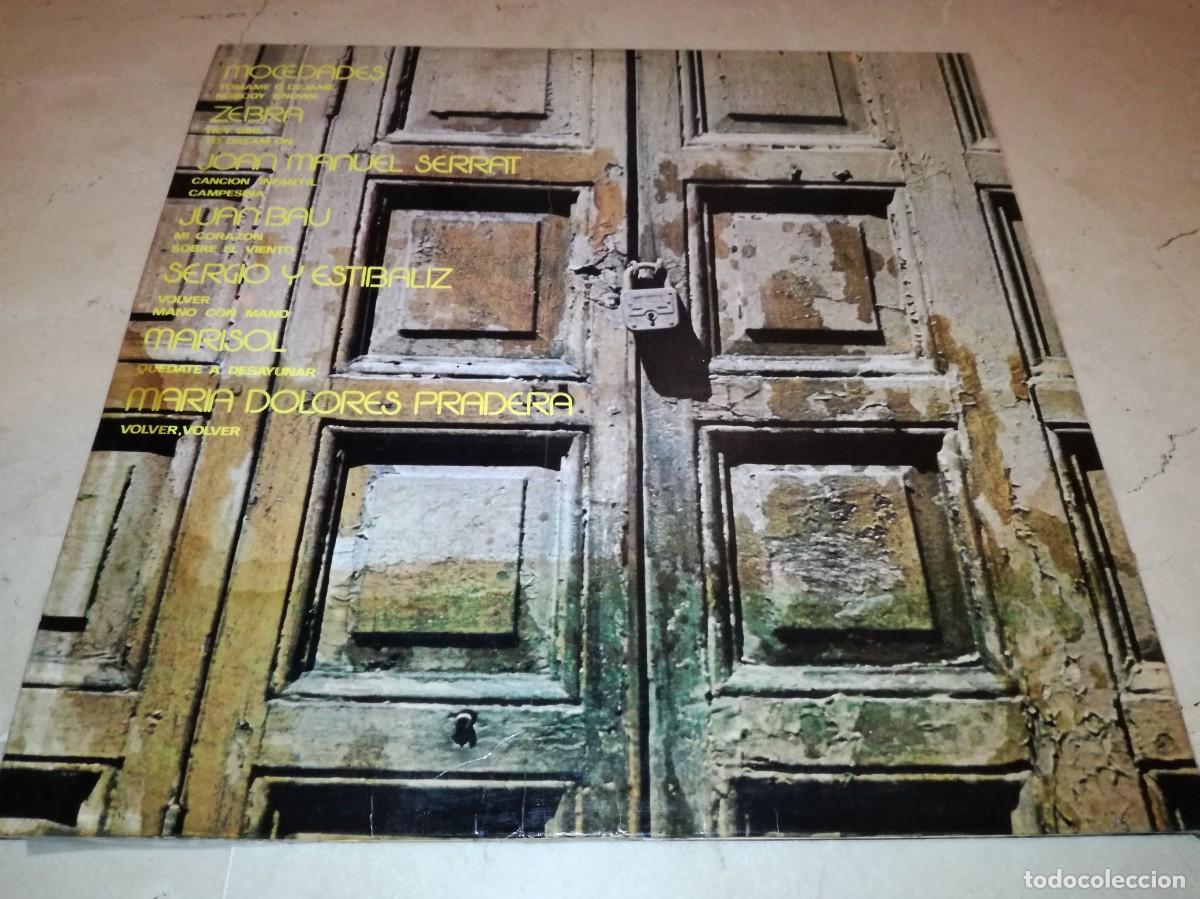 Discos de vinilo: 12 EXITOS 12-GATEFOLD-ORIGINAL 1974-SERRAT, ZEBRA, MARISOL, ETC - Foto 2
