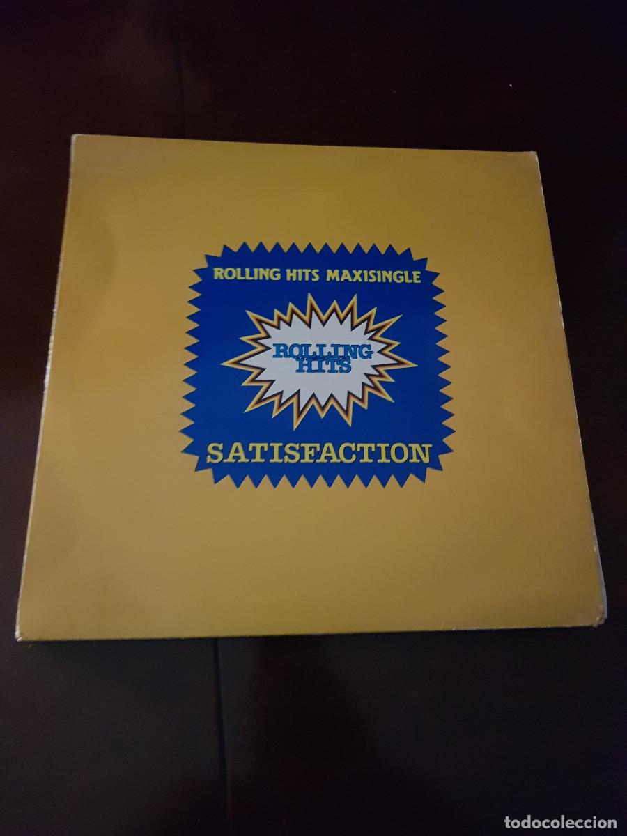 Discos de vinilo: ROLLING HITS MAXISINGLE-SATISFACTION - Foto 1