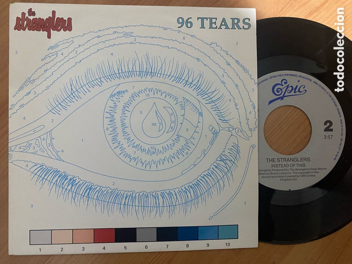 Discos de vinilo: THE STRANGLERS &rdquo;96 Tears&rdquo; 1990 - Foto 1