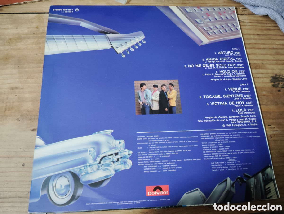 Discos de vinilo: CADILLAC - FUNKYLLAC , 1984 - Foto 2
