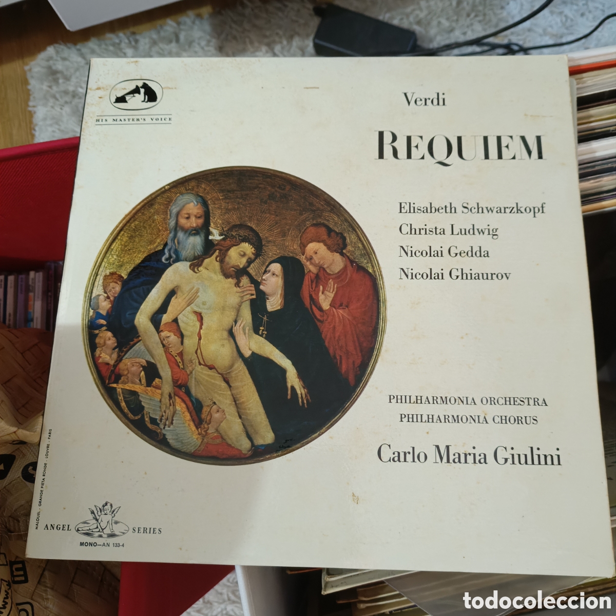 Discos de vinilo: Verdi - Giulini - Requiem (2xLPS) - Foto 1