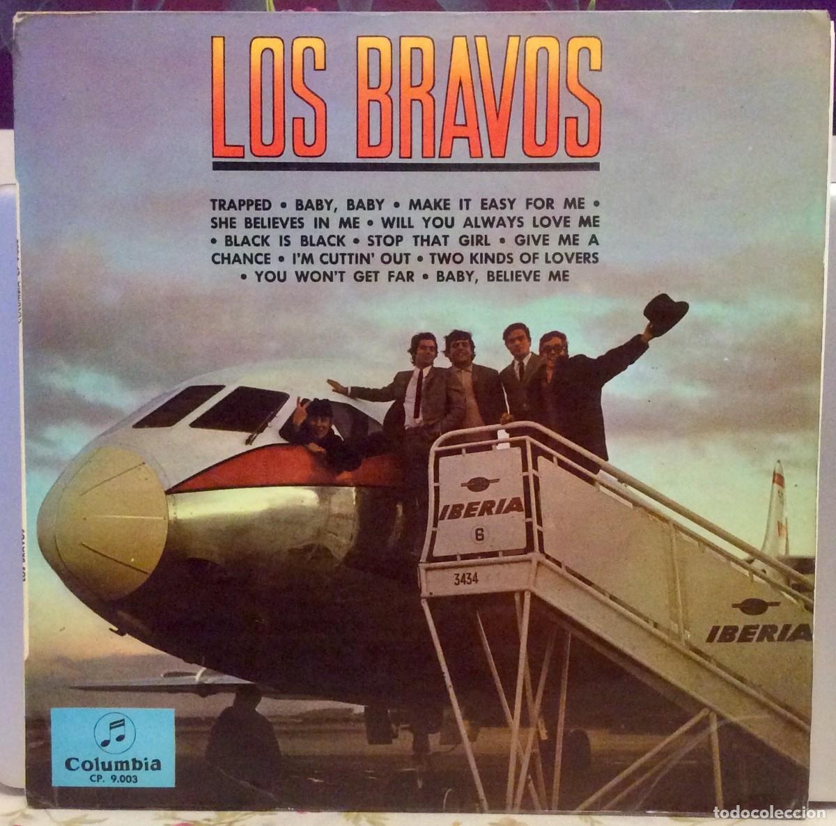 Discos de vinilo: LOS BRAVOS // 1966 Espa&ntilde;a ( vg+) - Foto 1