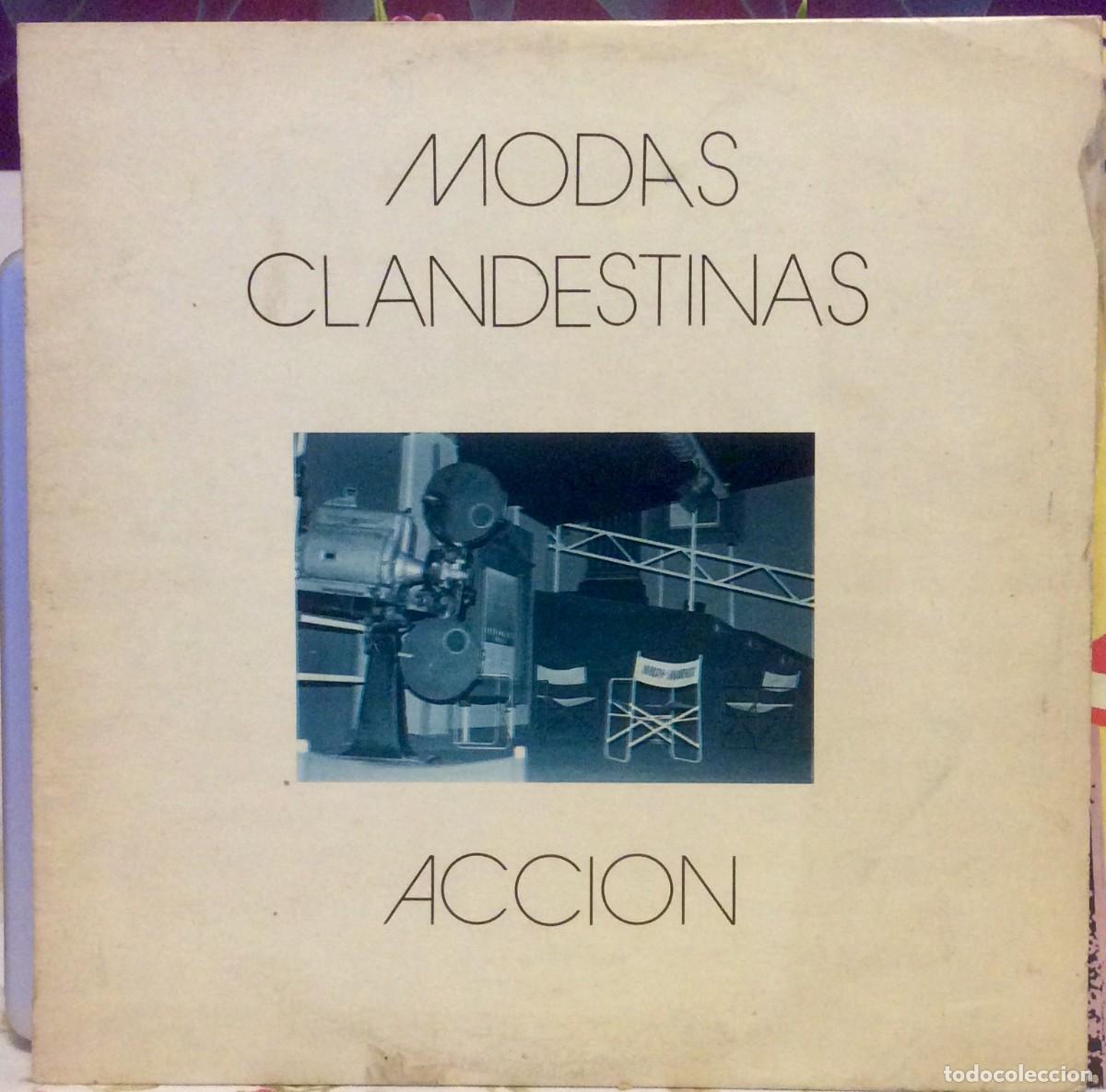 Discos de vinilo: Modas Clandestinas &ndash; Accion // 1985 Espa&ntilde;a (IMPECABLE) - Foto 1