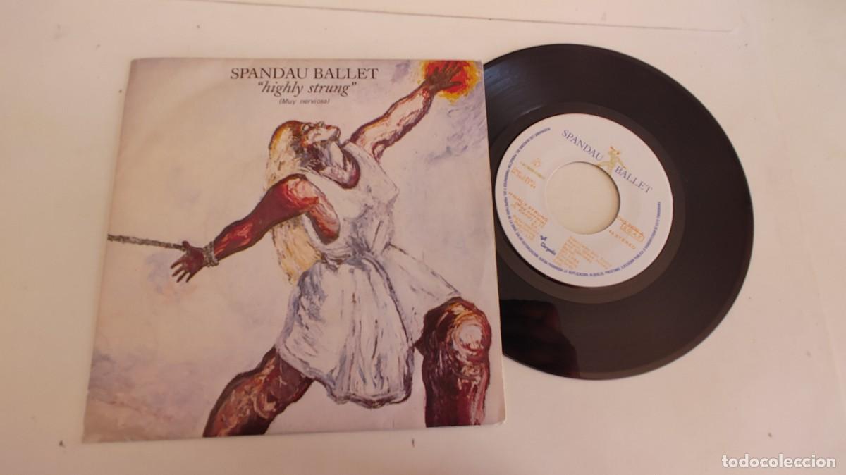 Discos de vinilo: SPANDAU BALLET-SINGLE HIGHLY STRUNG - Foto 1