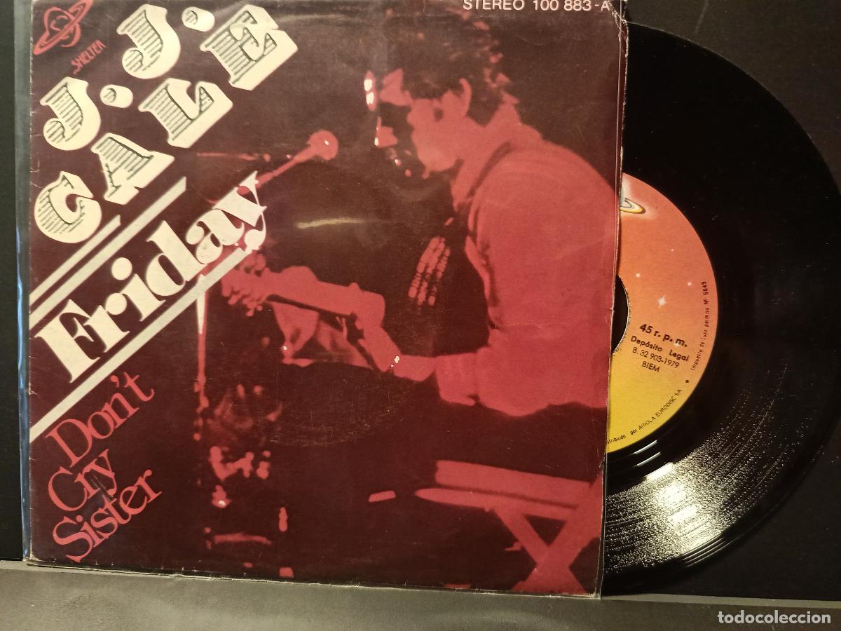 Discos de vinilo: J.J.CALE FRIDAY SINGLE SPAIN 1979 PDELUXE - Foto 1