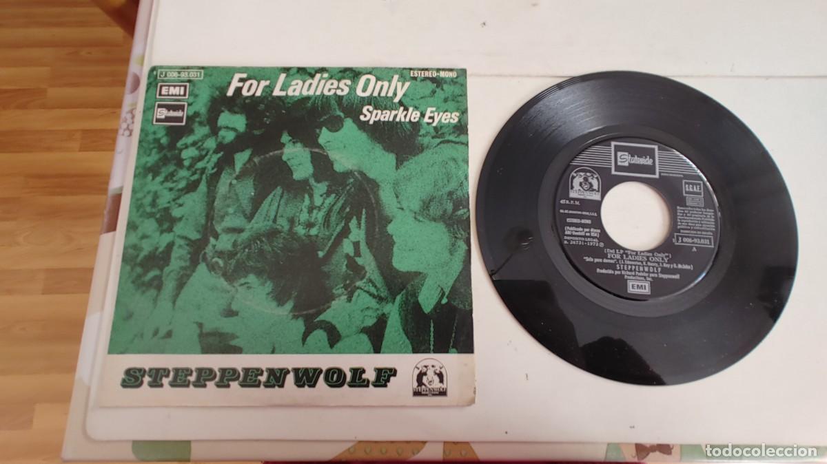 Discos de vinilo: STEPPENWOLF-SINGLE FOR LADIES ONLY - Foto 1