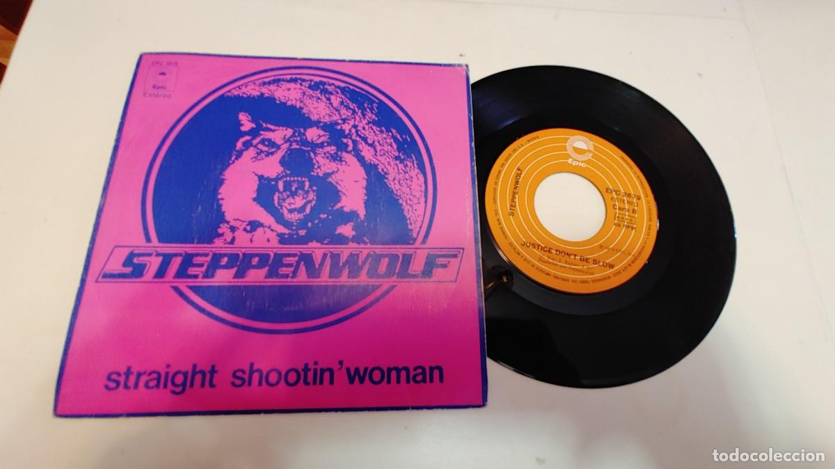 Discos de vinilo: STEPPENWOLF-SINGLE Straight Shootin Woman - Foto 1
