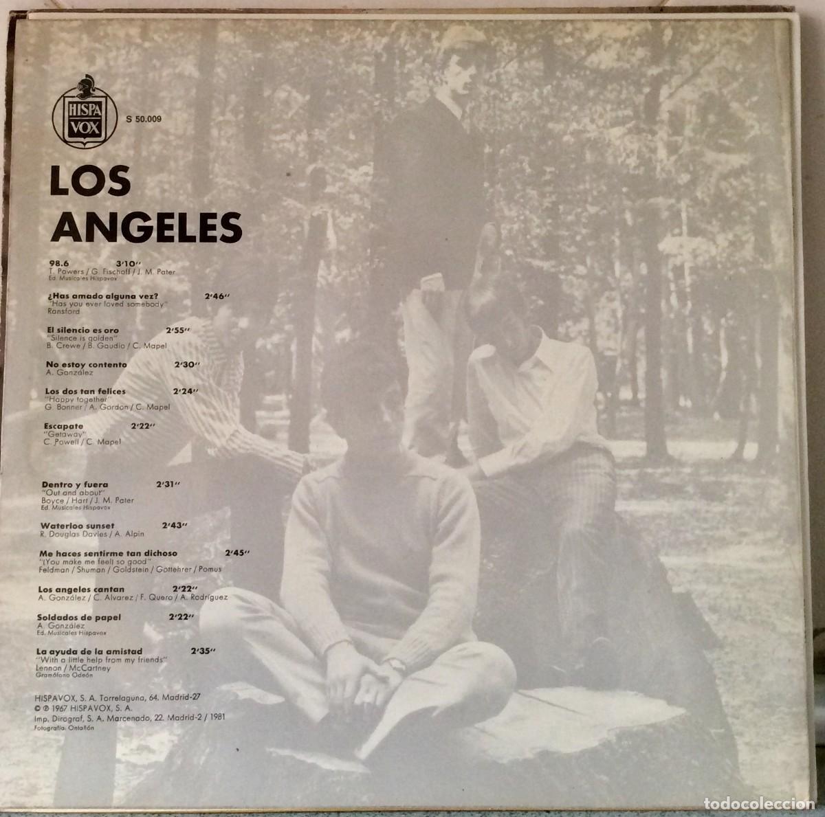 Discos de vinilo: LOS ANGELES // 1981 Espa&ntilde;a vg++ - Foto 2
