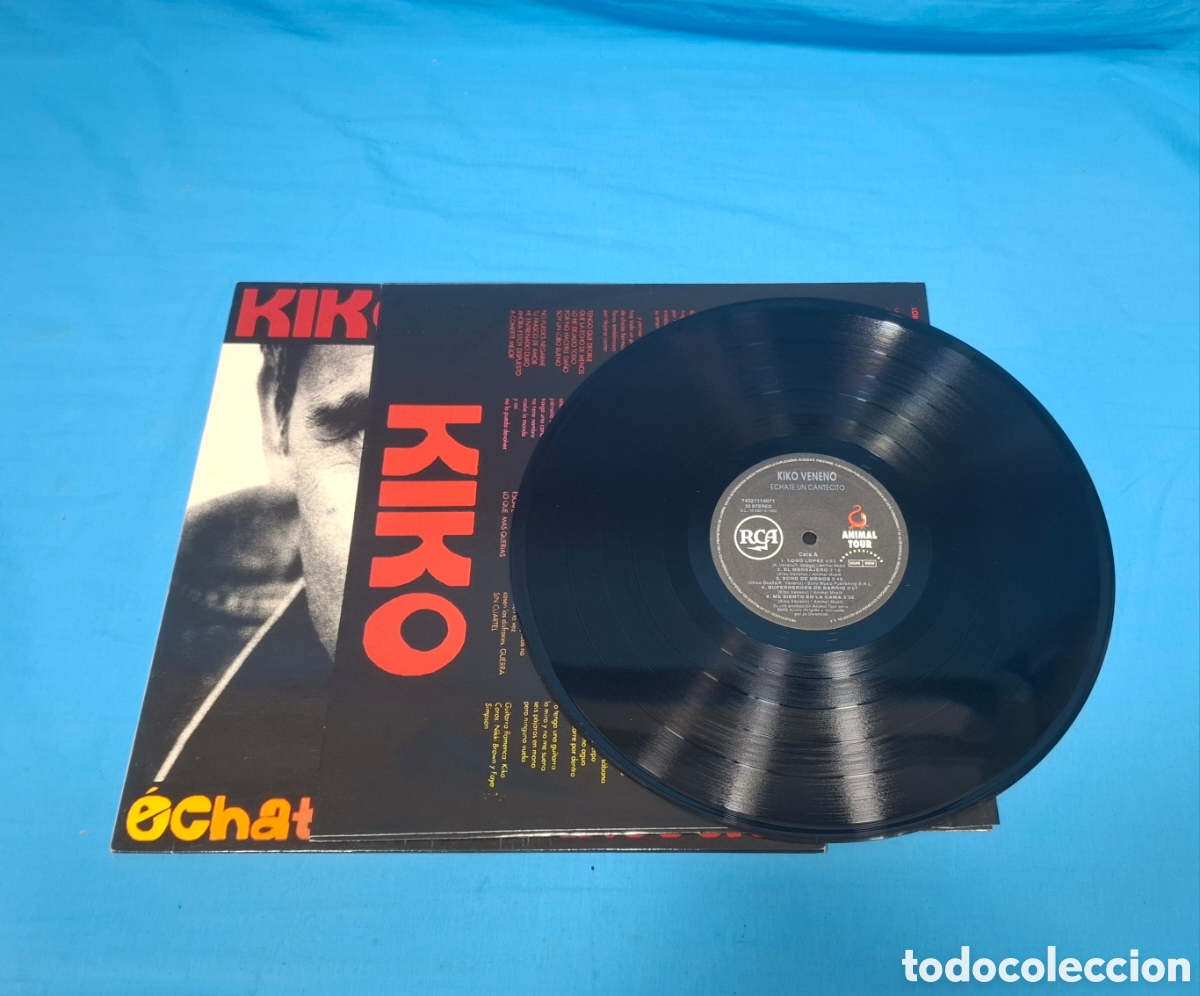 Discos de vinilo: KIKO VENENO - &Eacute;CHATE UN CANTECITO, 1992 - Foto 3