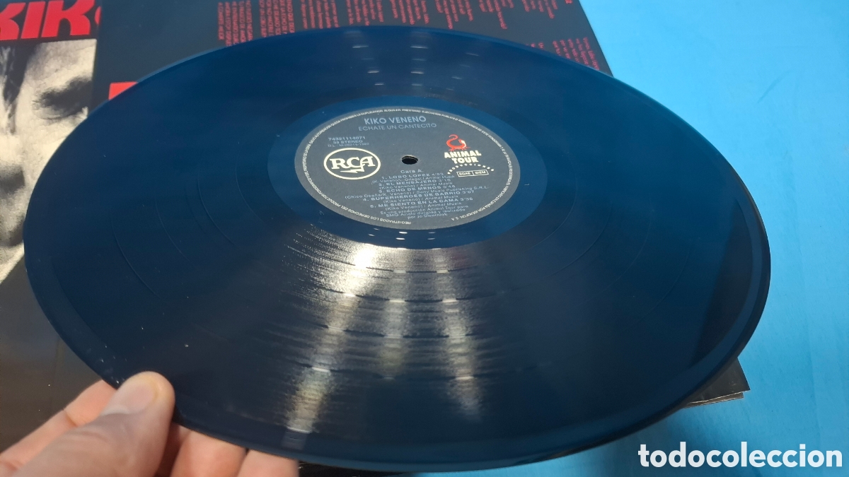 Discos de vinilo: KIKO VENENO - &Eacute;CHATE UN CANTECITO, 1992 - Foto 5