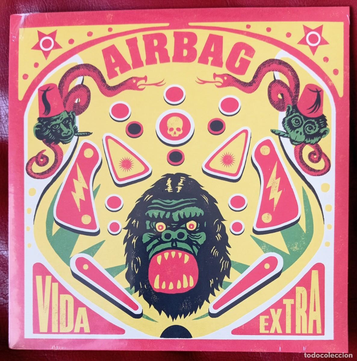 Discos de vinilo: AIRBAG - VIDA EXTRA 7&rdquo; (3 TEMAS) - Foto 1