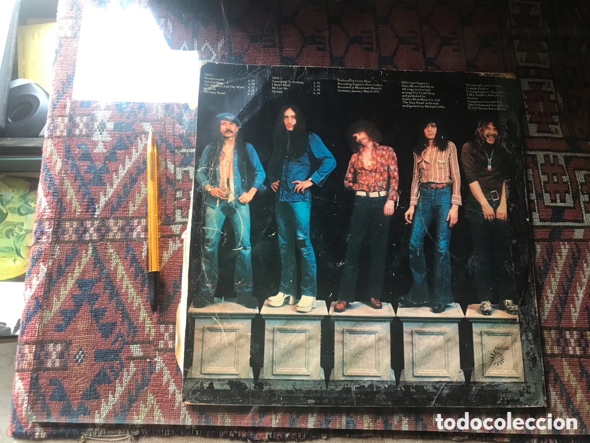 Discos de vinilo: Wonderworld. Uriah Heep. - Foto 2