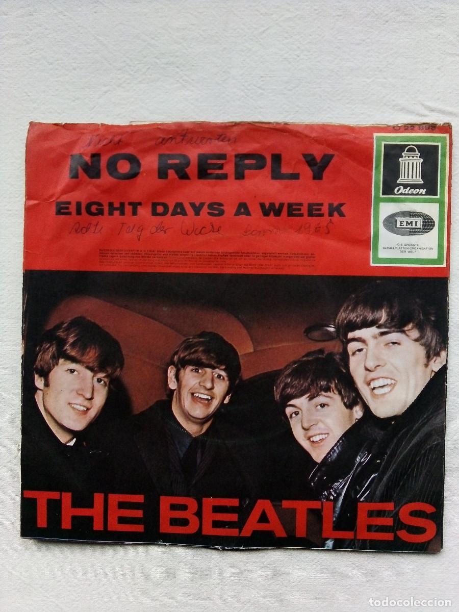 Discos de vinilo: BEATLES - NO REPLY - SINGLE ALEMANIA 1964 - Foto 1