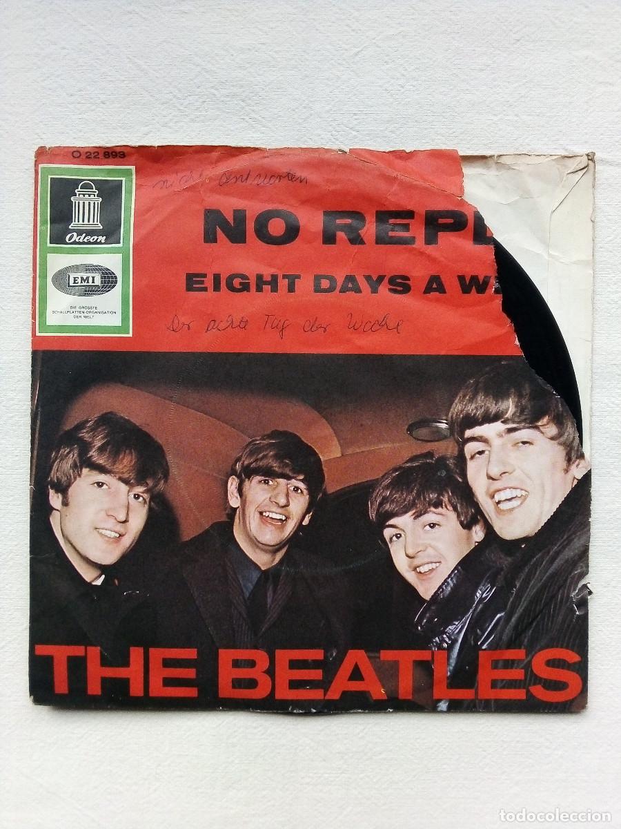 Discos de vinilo: BEATLES - NO REPLY - SINGLE ALEMANIA 1964 - Foto 2