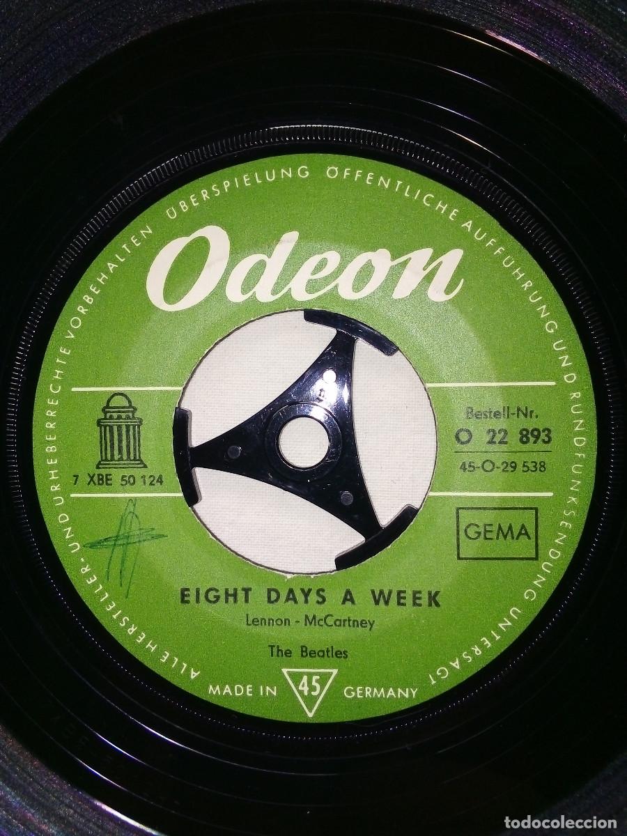 Discos de vinilo: BEATLES - NO REPLY - SINGLE ALEMANIA 1964 - Foto 4
