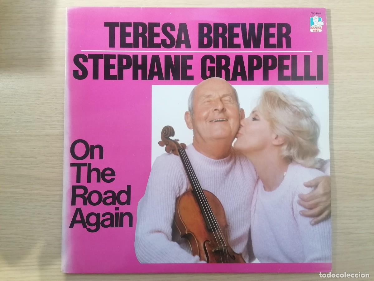 Discos de vinilo: LP Teresa Brewer, Stephane Grappelli &ndash; On The Road Again - Foto 1