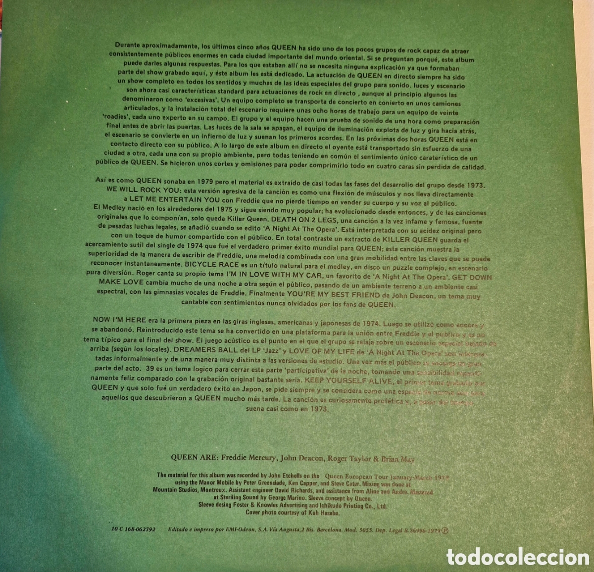 Discos de vinilo: QUEEN LIVE KILLERS 2LP - Foto 5