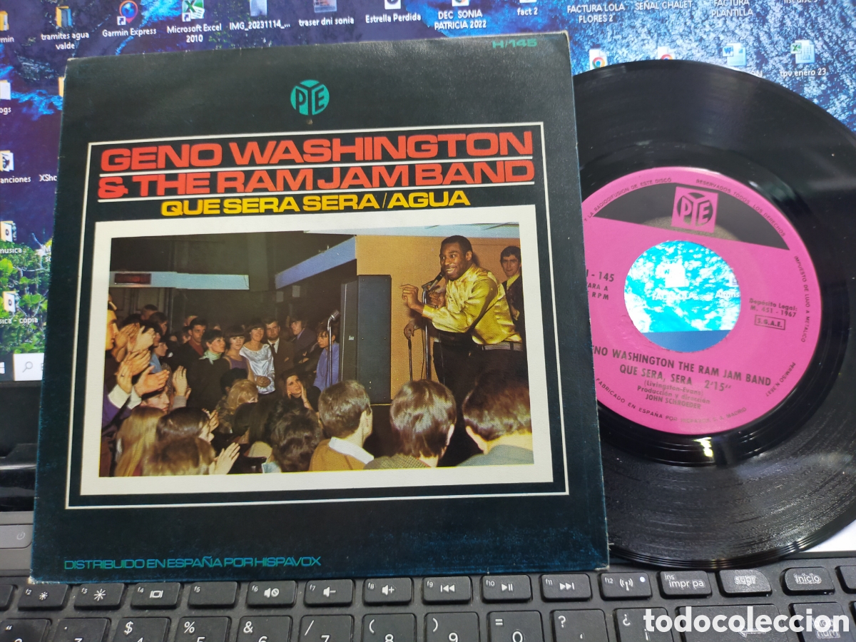 Discos de vinilo: Geno Washington single que ser&aacute;,ser&aacute; Espa&ntilde;a 1967 - Foto 1