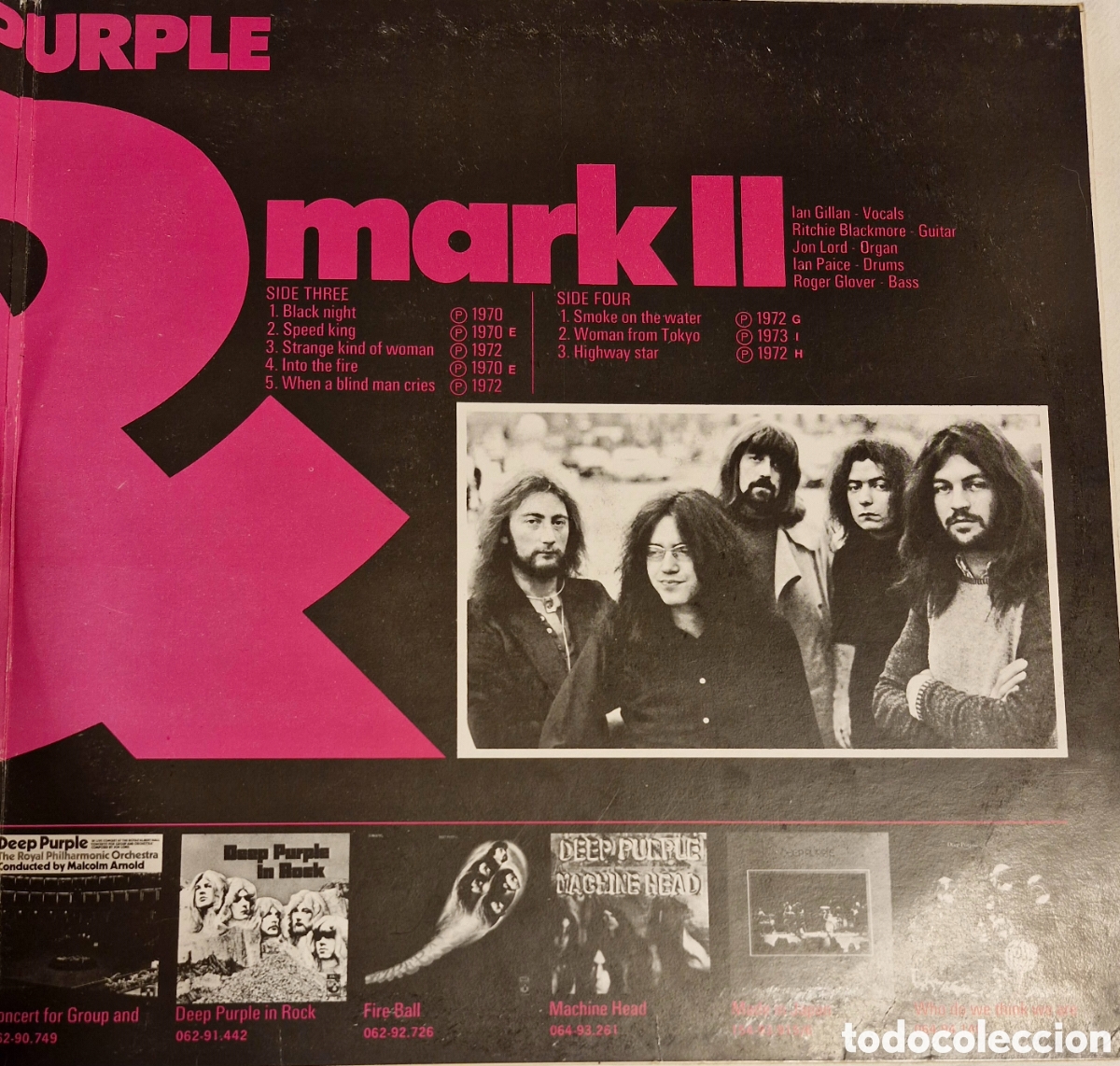 Discos de vinilo: DEEP PURPLE MARK I & MARK II 2LP - Foto 4