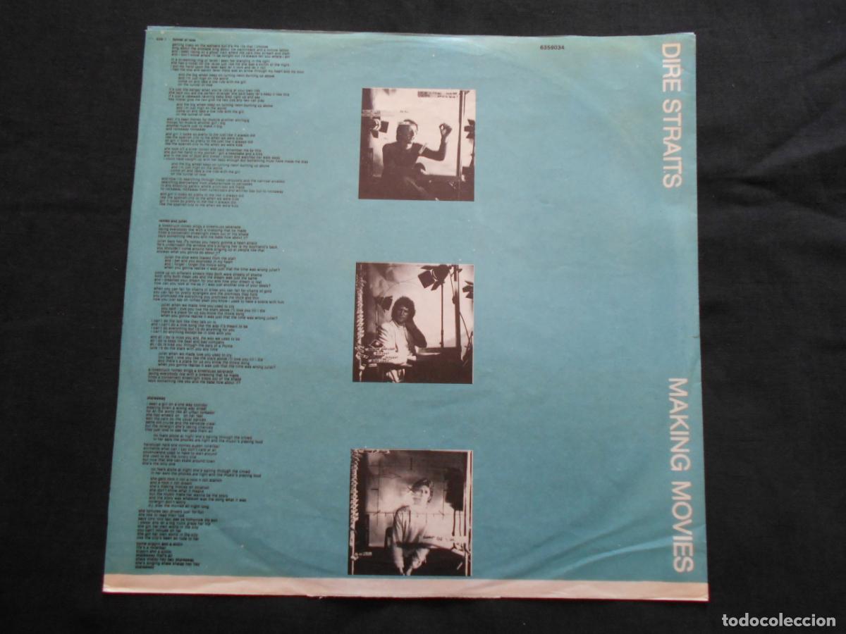 Discos de vinilo: LP DIRE STRAITS - MAKING MOVIES - Foto 3