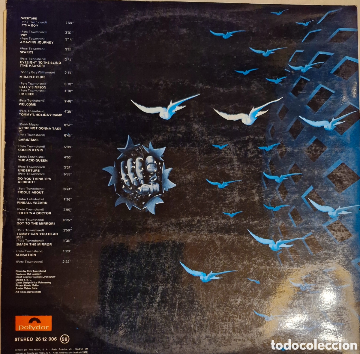 Discos de vinilo: THE WHO TOMMY 2LP 1969 - Foto 2