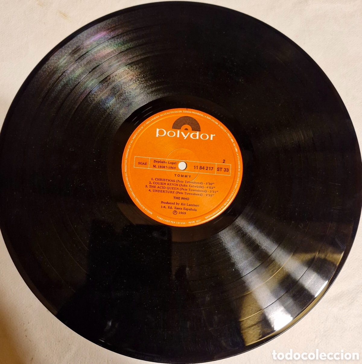 Discos de vinilo: THE WHO TOMMY 2LP 1969 - Foto 7