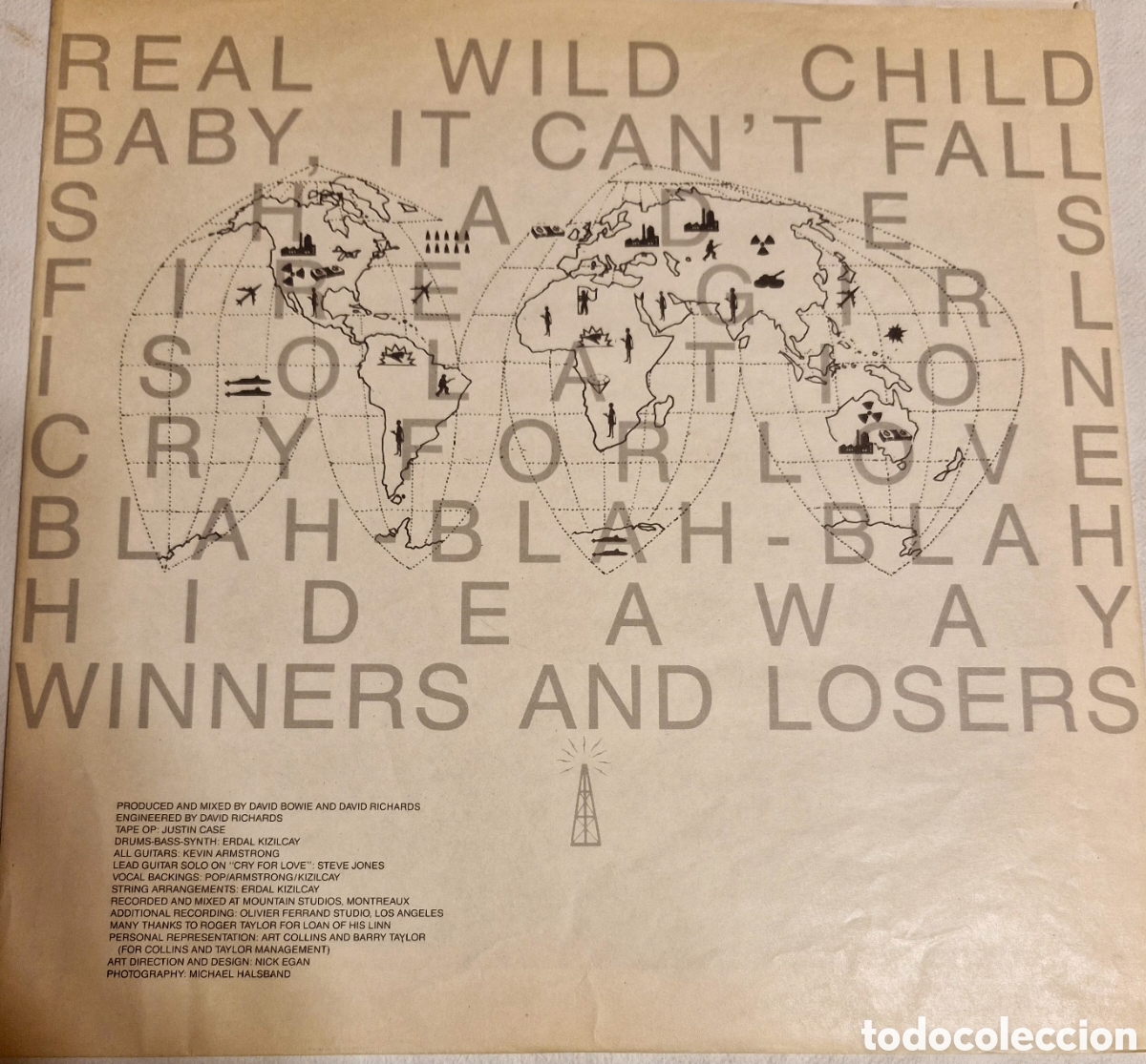 Discos de vinilo: IGGY POP BLAH - BLAH - BLAH LP - Foto 3