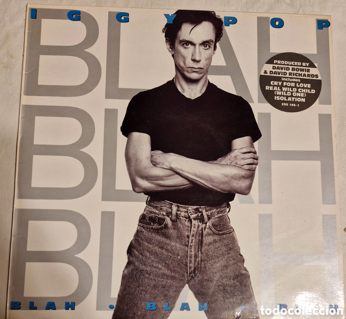 Discos de vinilo: IGGY POP BLAH - BLAH - BLAH LP - Foto 1