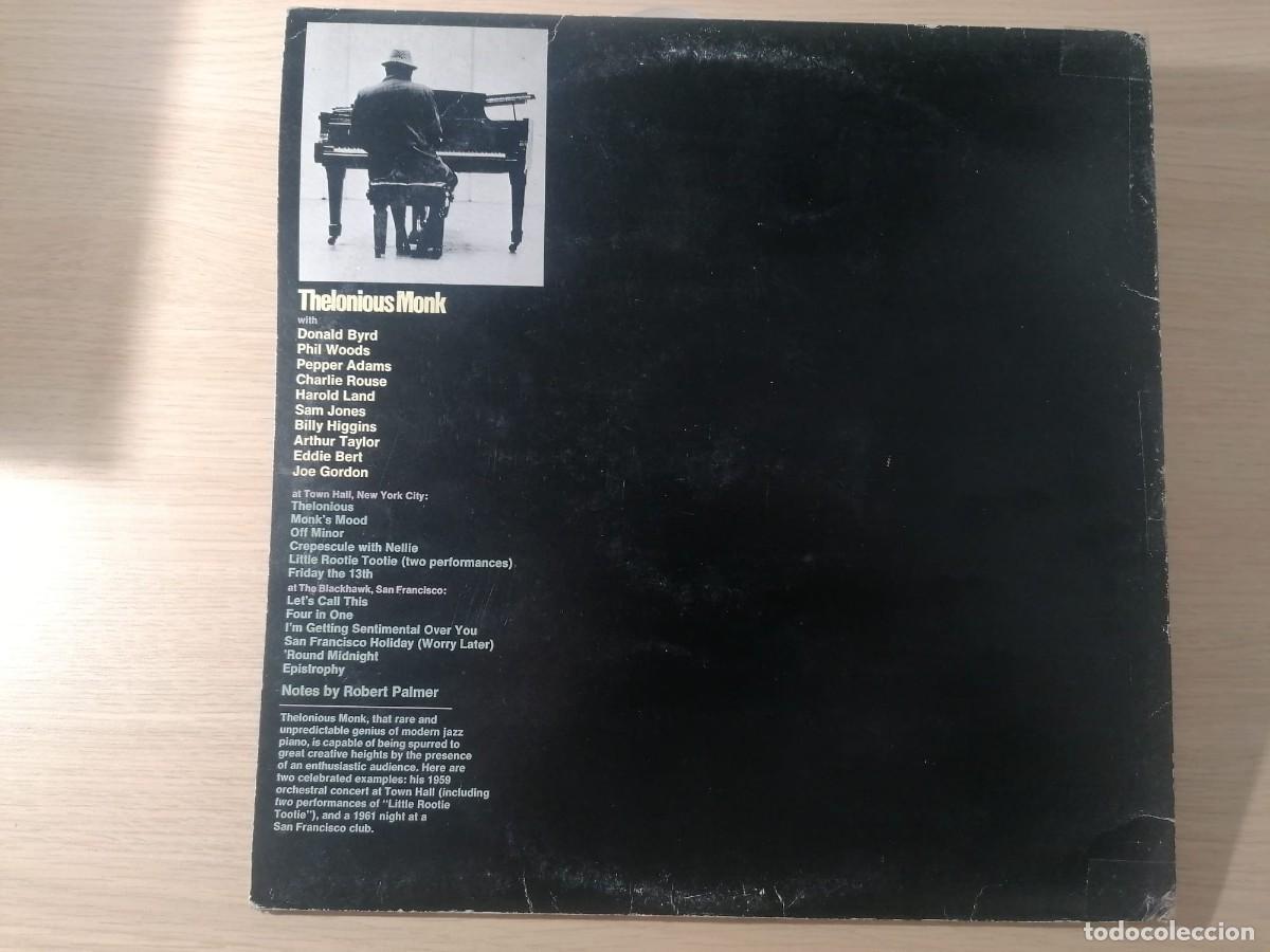 Discos de vinilo: doble LP THELONIOUS MONK - IN PERSON - Foto 2