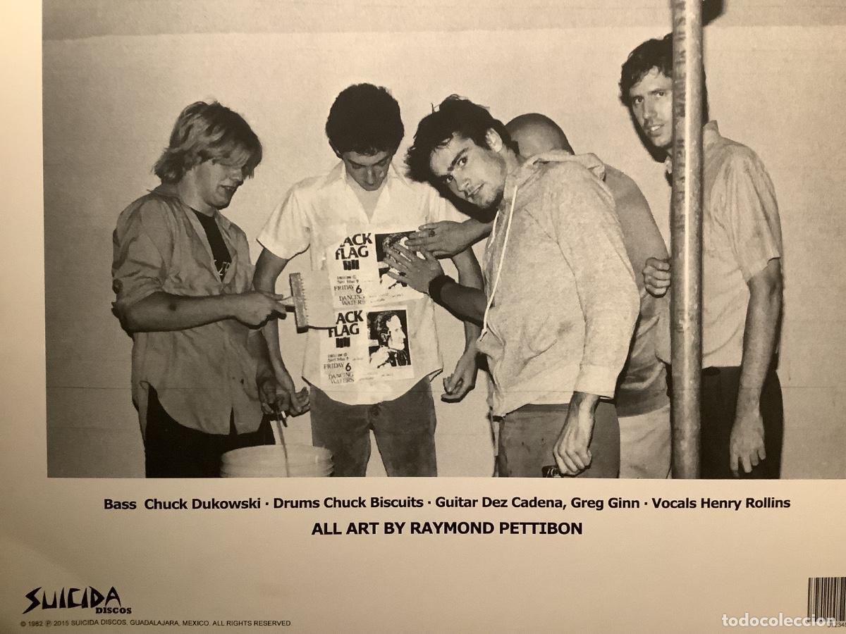 Discos de vinilo: BLACK FLAG. DEMOS 1982. - Foto 3