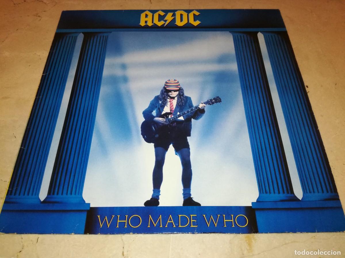 Discos de vinilo: AC/DC-WHO MADE WHO-ORIGINAL 1986-ATLANTIC - Foto 1
